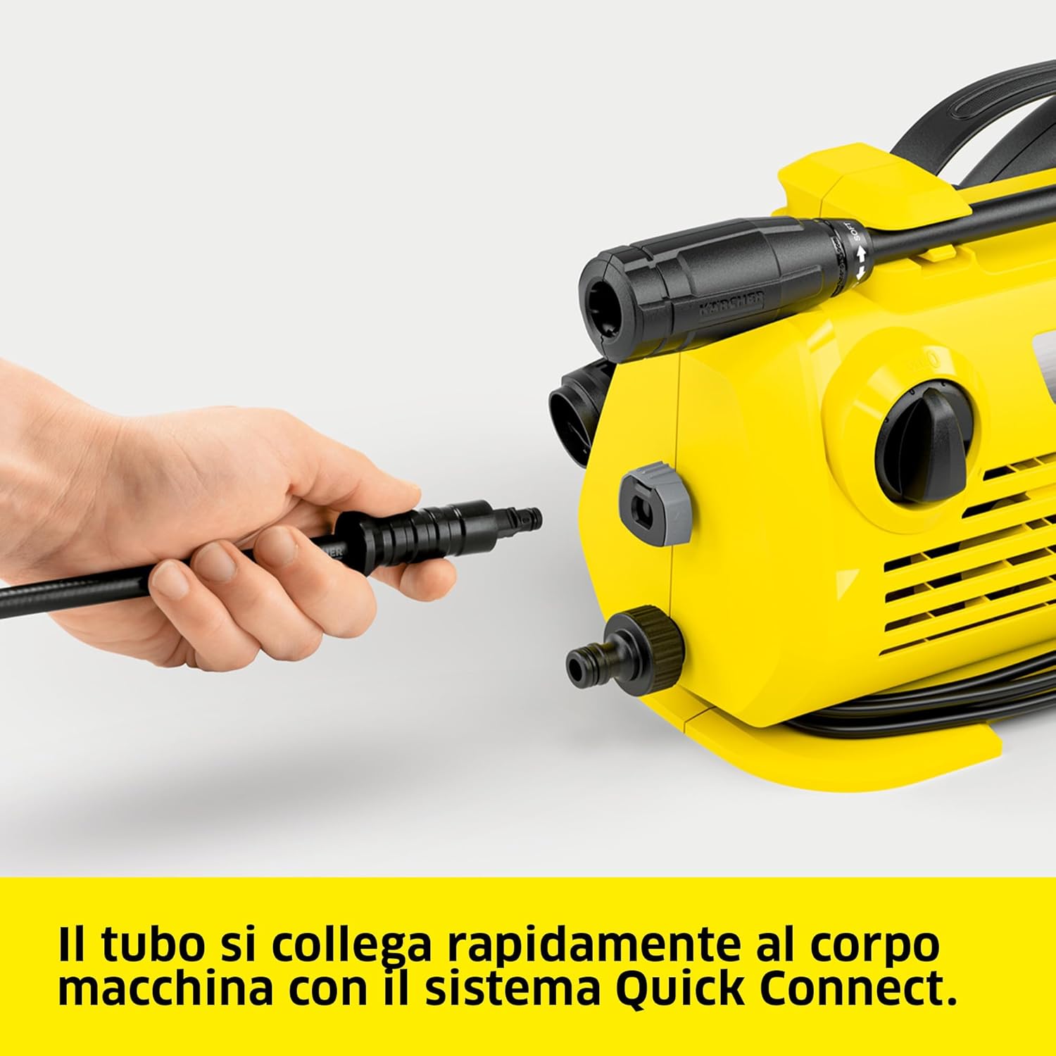 Detalle 2 de Kärcher Idropulitrice K 2 Horizontal VPS: compatta lavatrice ad alta pressione fino a 110 bar