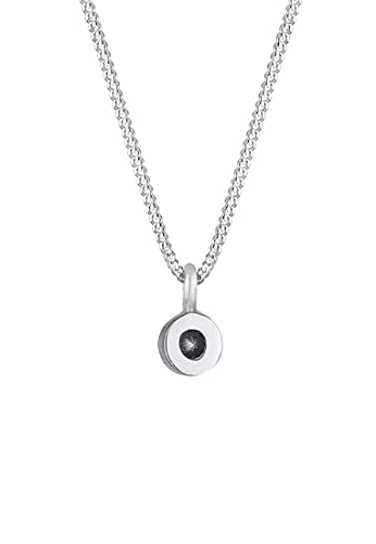 Detalle 2 de Elli Halskette Damen Basic Solitär mit Kristall aus 925 Sterling Silber