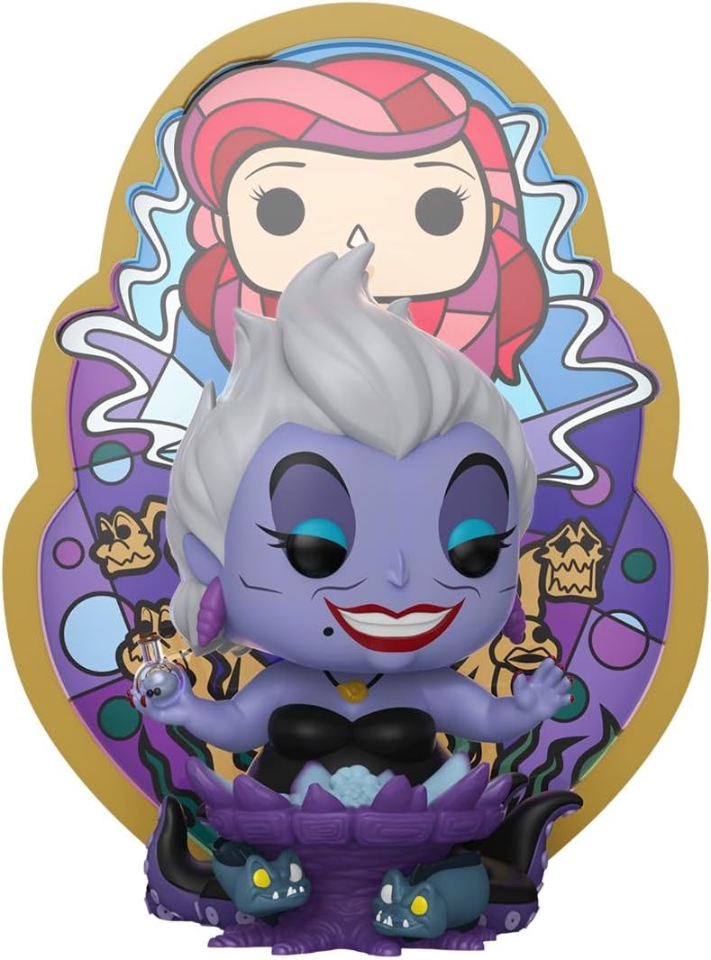 Detalle 2 de Funko Pop! Deluxe Ursula Stained Glass vinyl figure