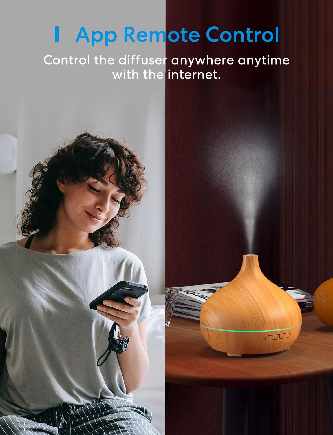 Thumbnail 4 de Meross Humidificador Pequeño 400ML 🌬️ Control por Voz y HomeKit