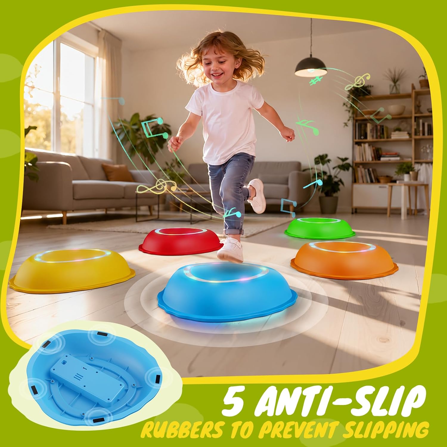Thumbnail 3 de Scvcid Rechargeable Stepping Stones 6pcs