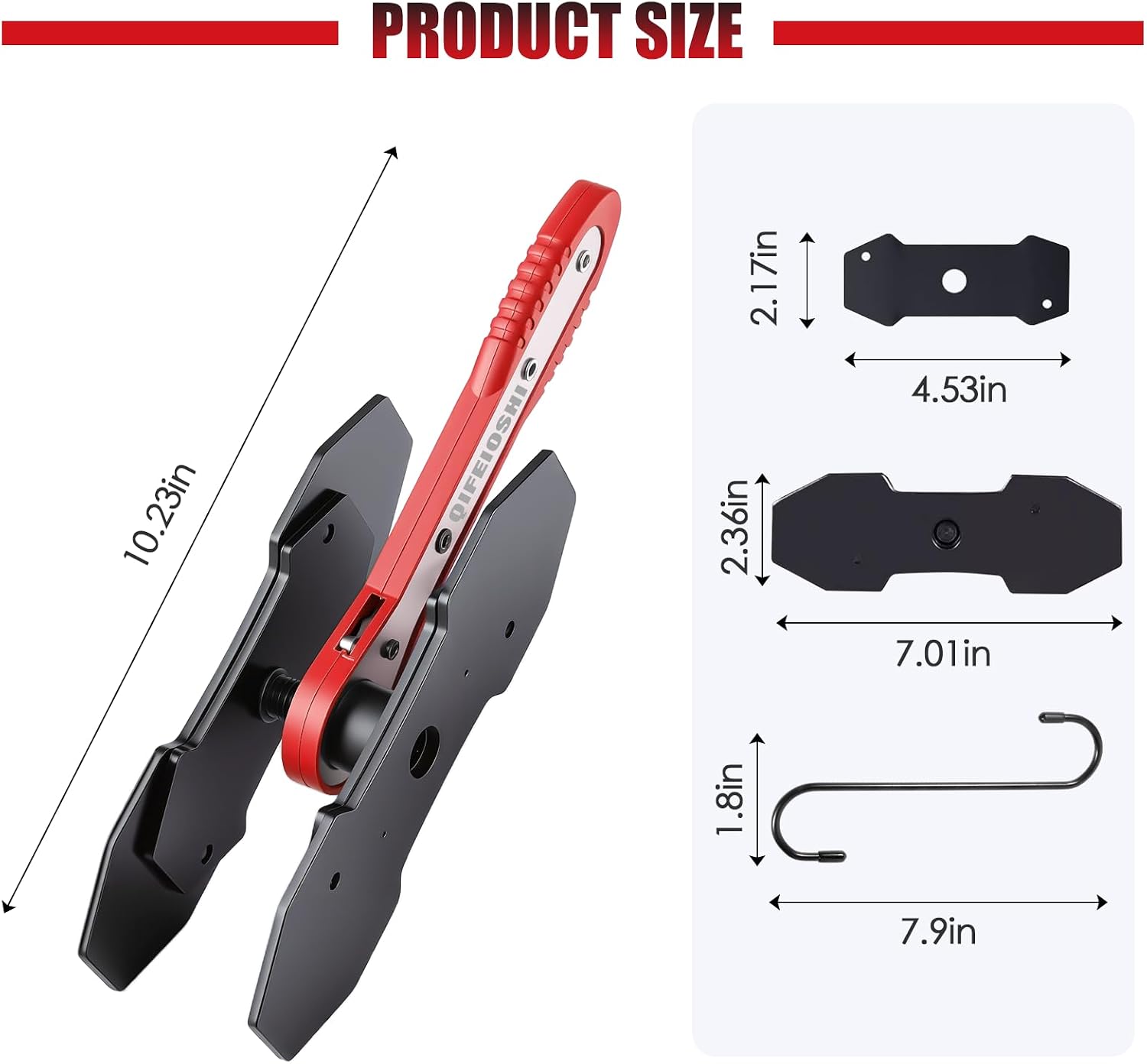 Thumbnail 3 de Brake Caliper Compression Tool – 360° Ratchet Piston Press for Single to Six-Piston Calipers