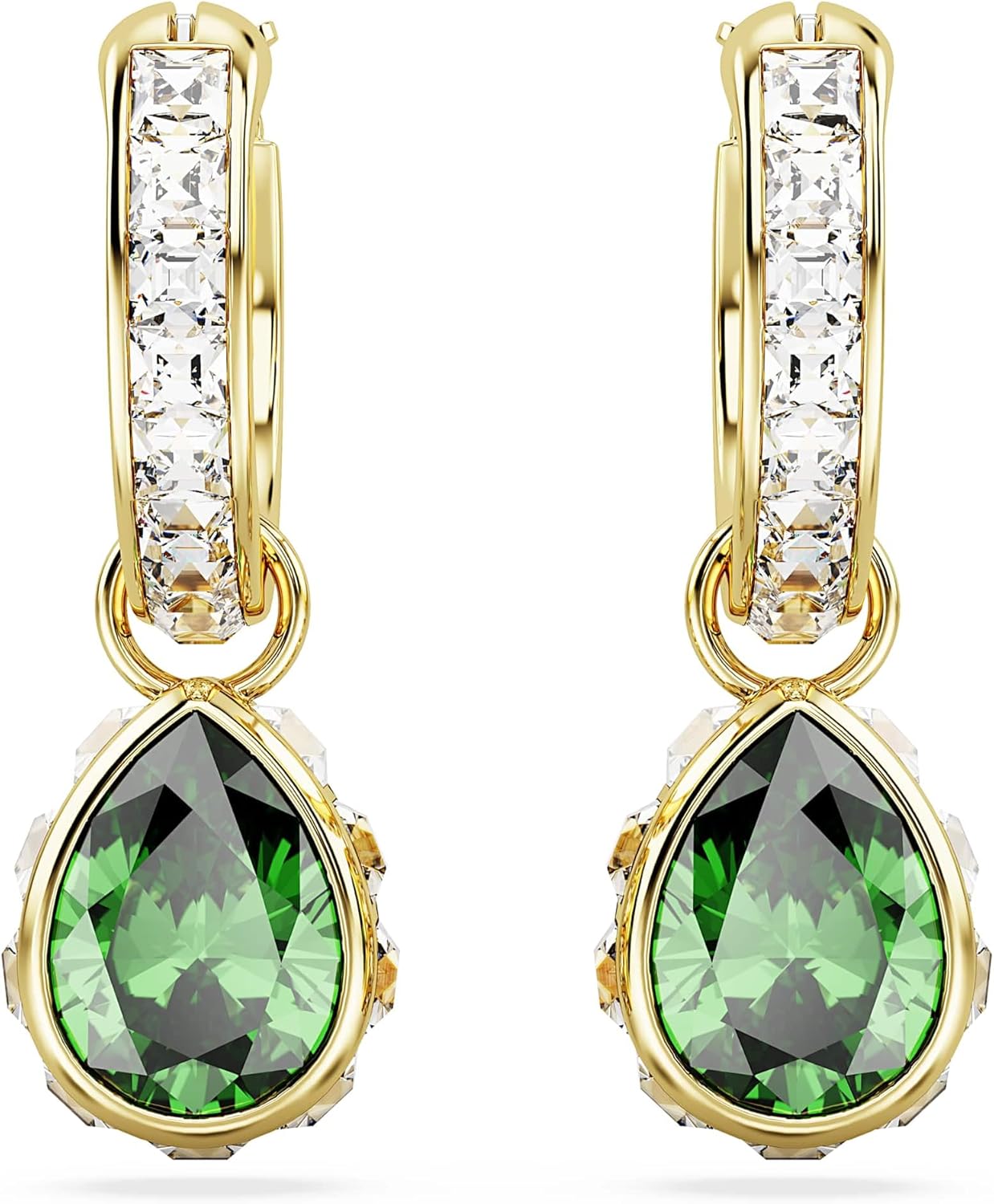 Detalle 2 de Swarovski Chroma Tropfenohrringe