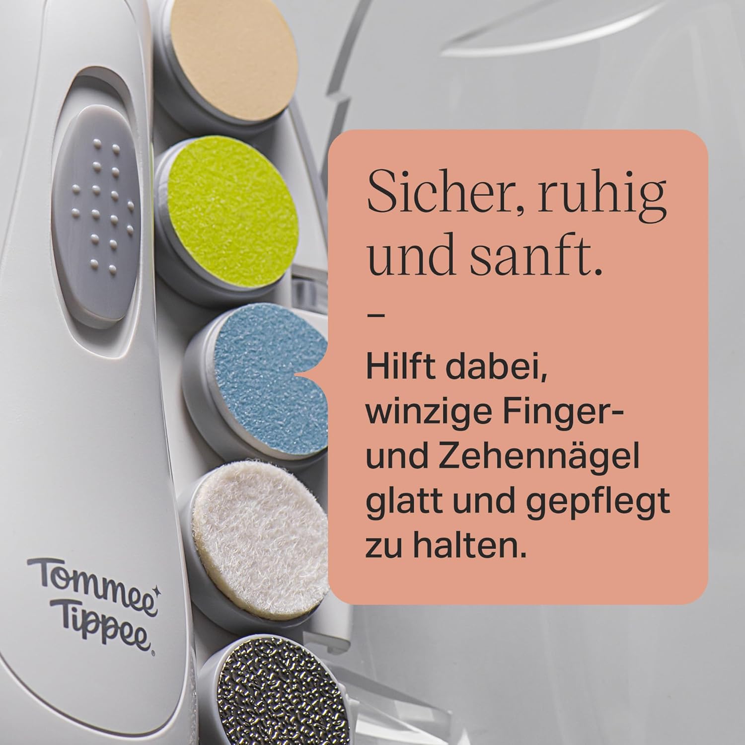 Thumbnail 4 de Tommee Tippee Elektrischer Nagelfeilen-Trimmer