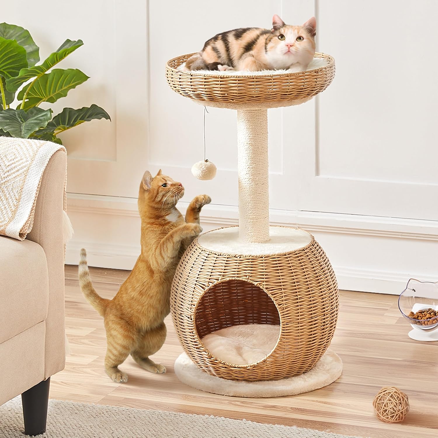 Detalle 2 de Yaheetech Tiragraffi 75 cm per gatti 🐱