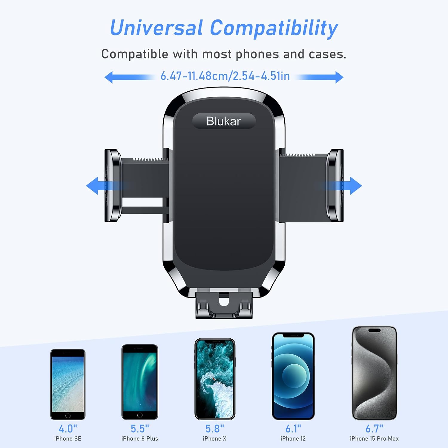 Thumbnail 5 de Blukar Car Phone Holder 360° rotation