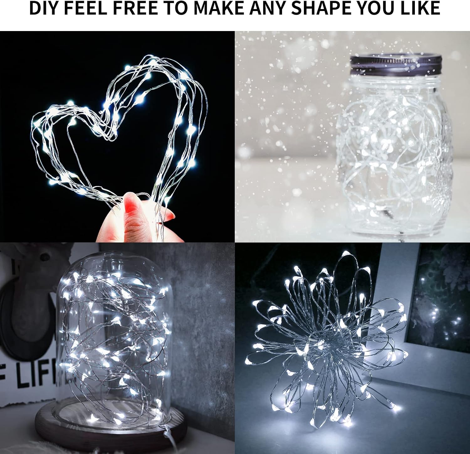 Thumbnail 3 de Melofo 10 Pack LED Fairy String Lights 3M 30 LEDs