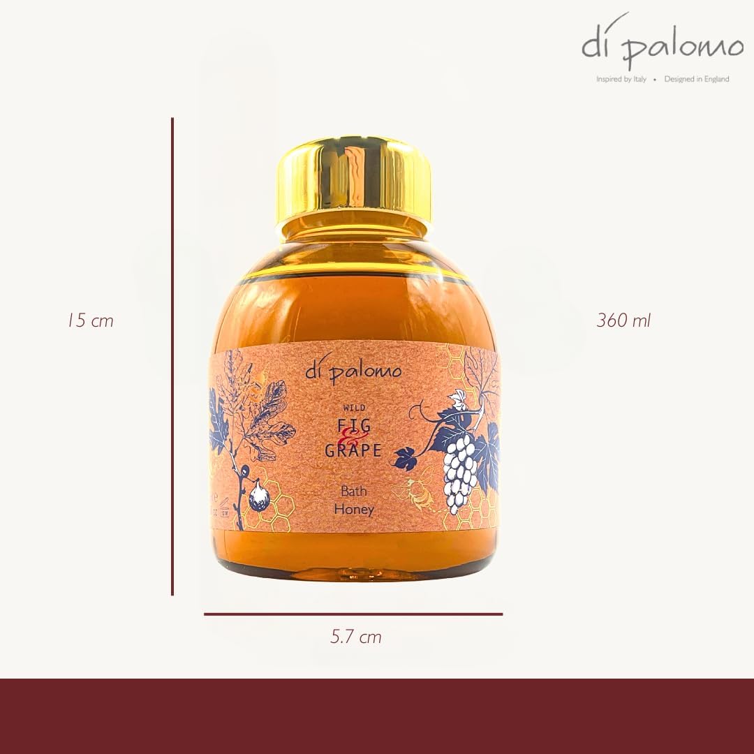 Thumbnail 1 de Di Palomo Wild Fig & Grape Bath Honey 360ml – bath oil and bubble bath blend shower gel