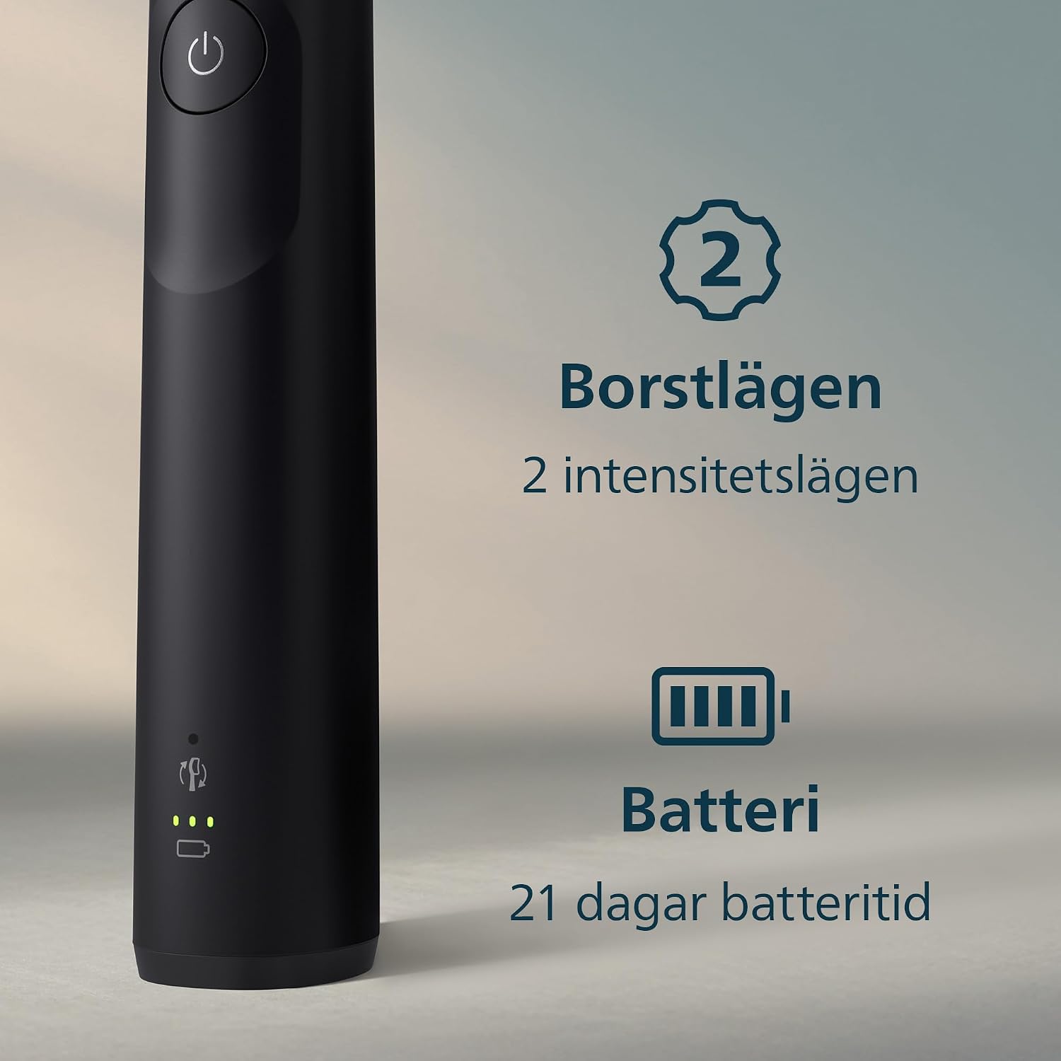 Thumbnail 6 de Philips Sonicare 5300 HX7101/04 sonisk eltandborste med tryckvarning