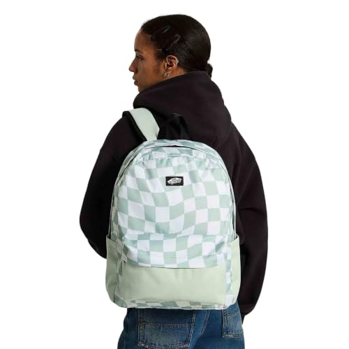 Detalle de Vans Mochila unisex Old Skool, azul aguamarina, 22 L
