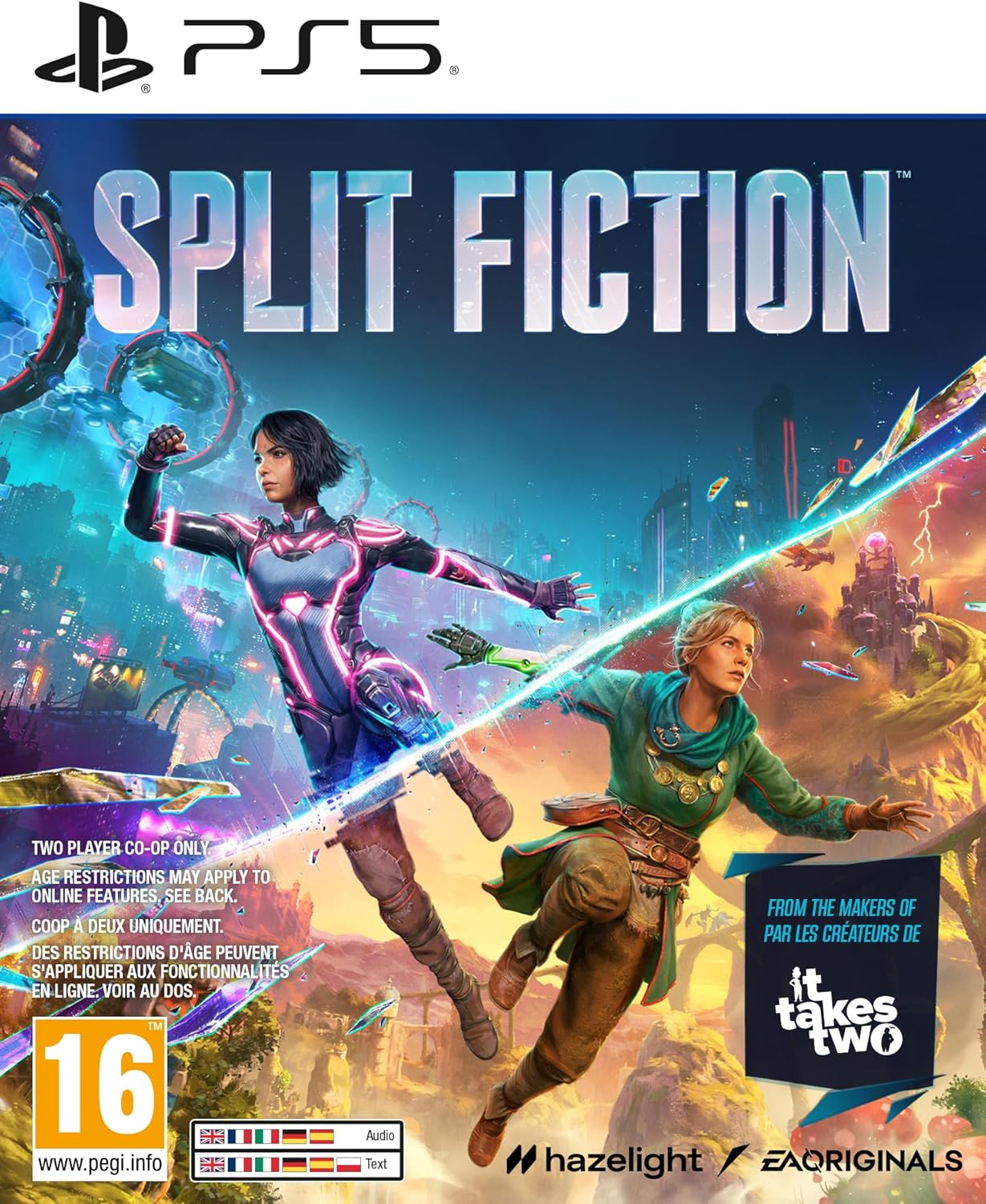 Detalle de Electronic Arts Split Fiction PS5 disco