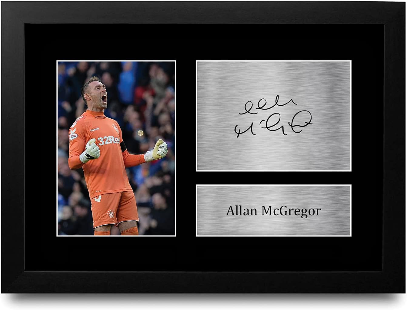 Thumbnail 5 de HWC Trading A4 Allan McGregor Rangers signed autograph picture (printed display) for football fans