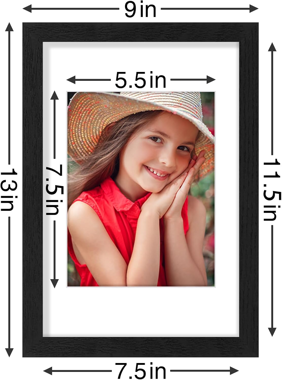 Detalle 2 de Vittanly 8x12 Picture Frames Set of 9