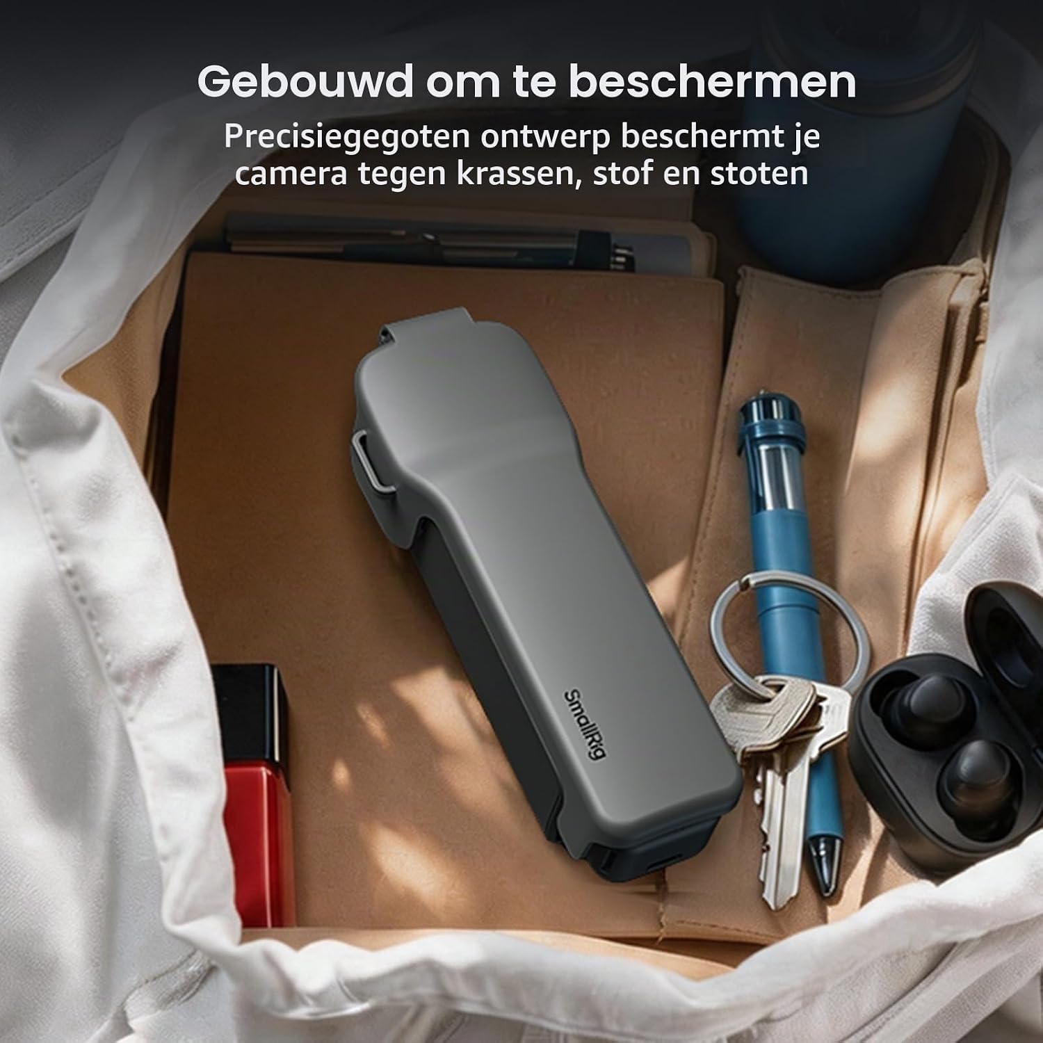 Thumbnail 3 de SMALLRIG 5610 harde beschermhoes voor DJI Osmo Pocket 3 met accessoirevakken