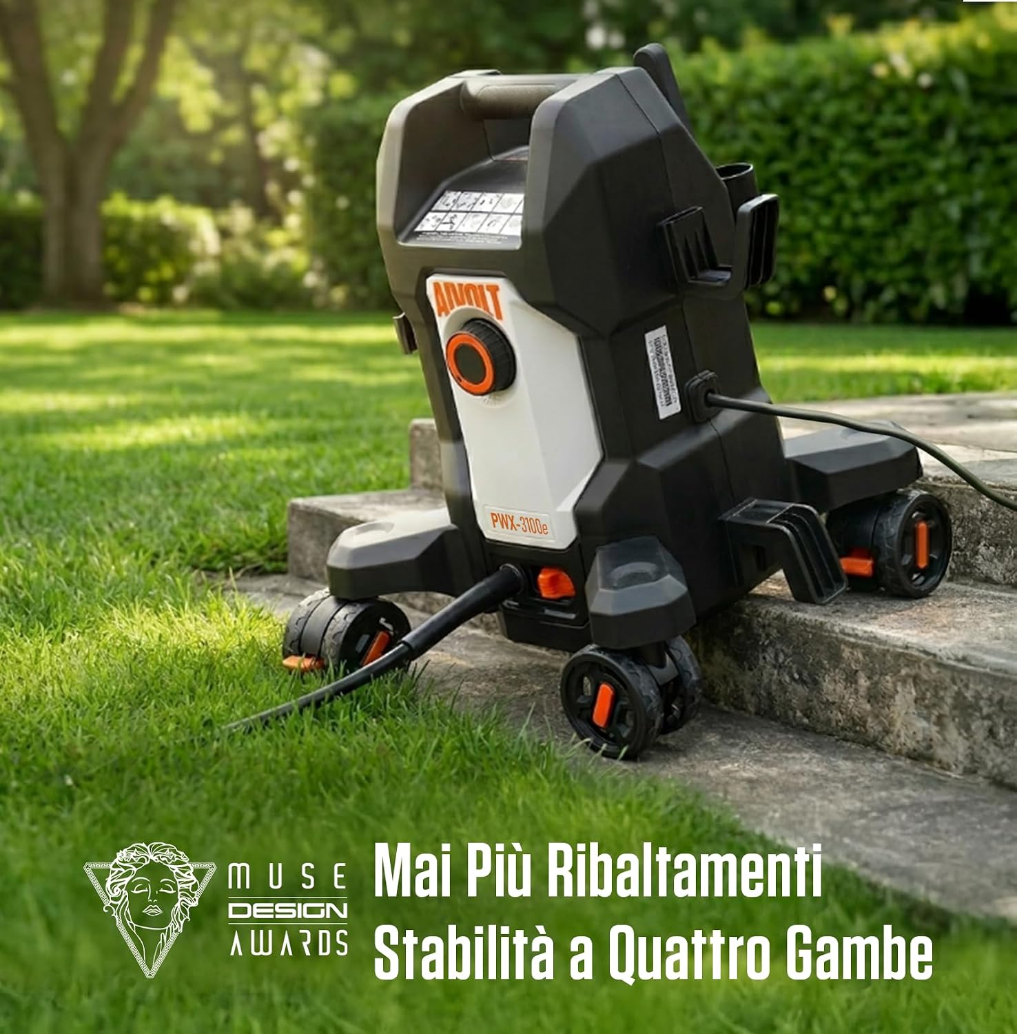 Thumbnail 3 de AIVOLT Idropulitrice ad Alta Pressione 1800 W, 170 Bar con 5 ugelli e tubo da 7,6 m