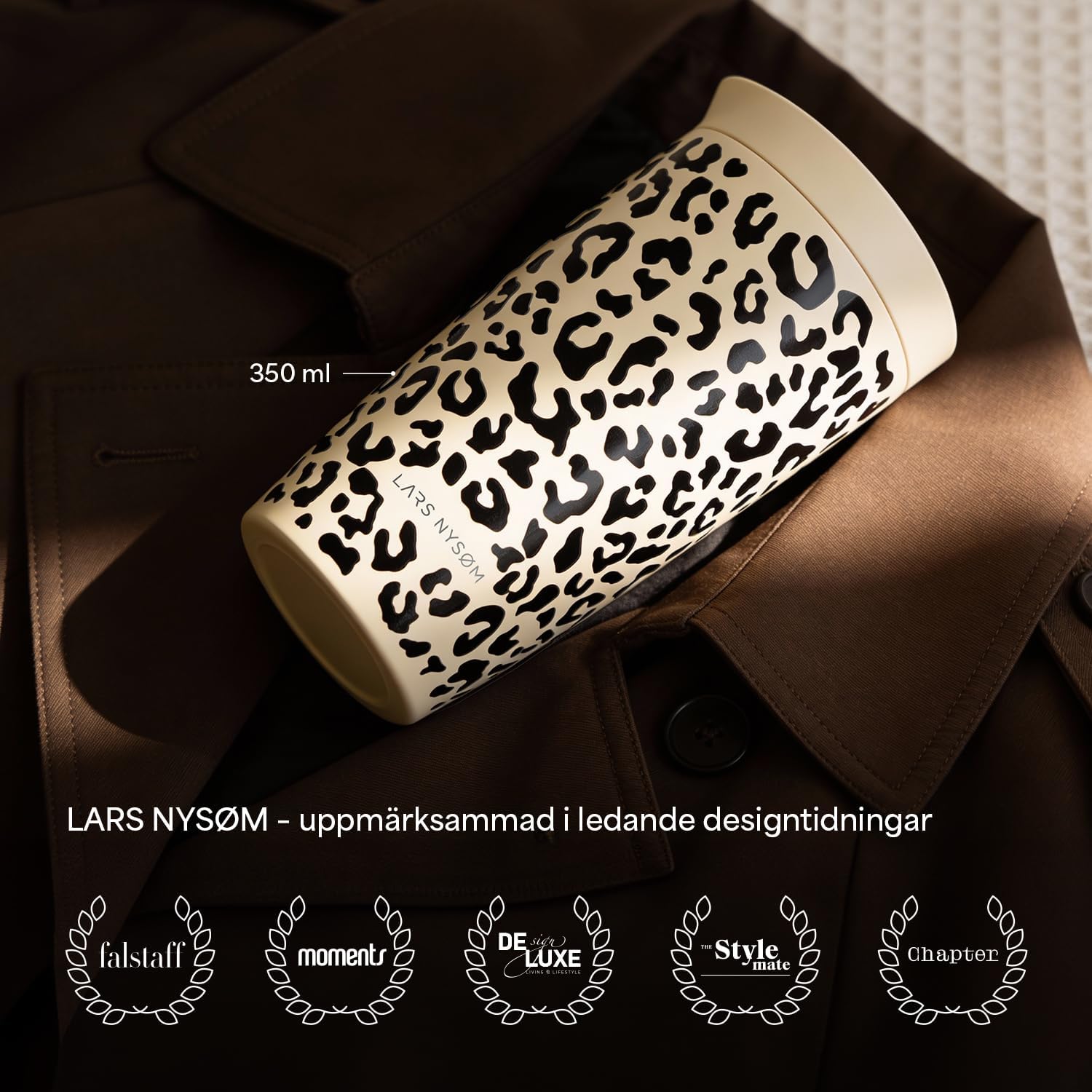 Thumbnail 5 de LARS NYSØM Vågen termomugg 350 ml med Quick-Press-lock och vakuumisolering
