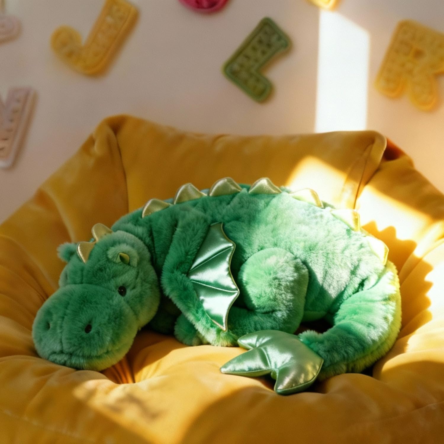 Thumbnail 6 de ARELUX Large 36in Cute Dragon Plush Pillow: Soft, Safe, Multi-Purpose Cuddly Giant