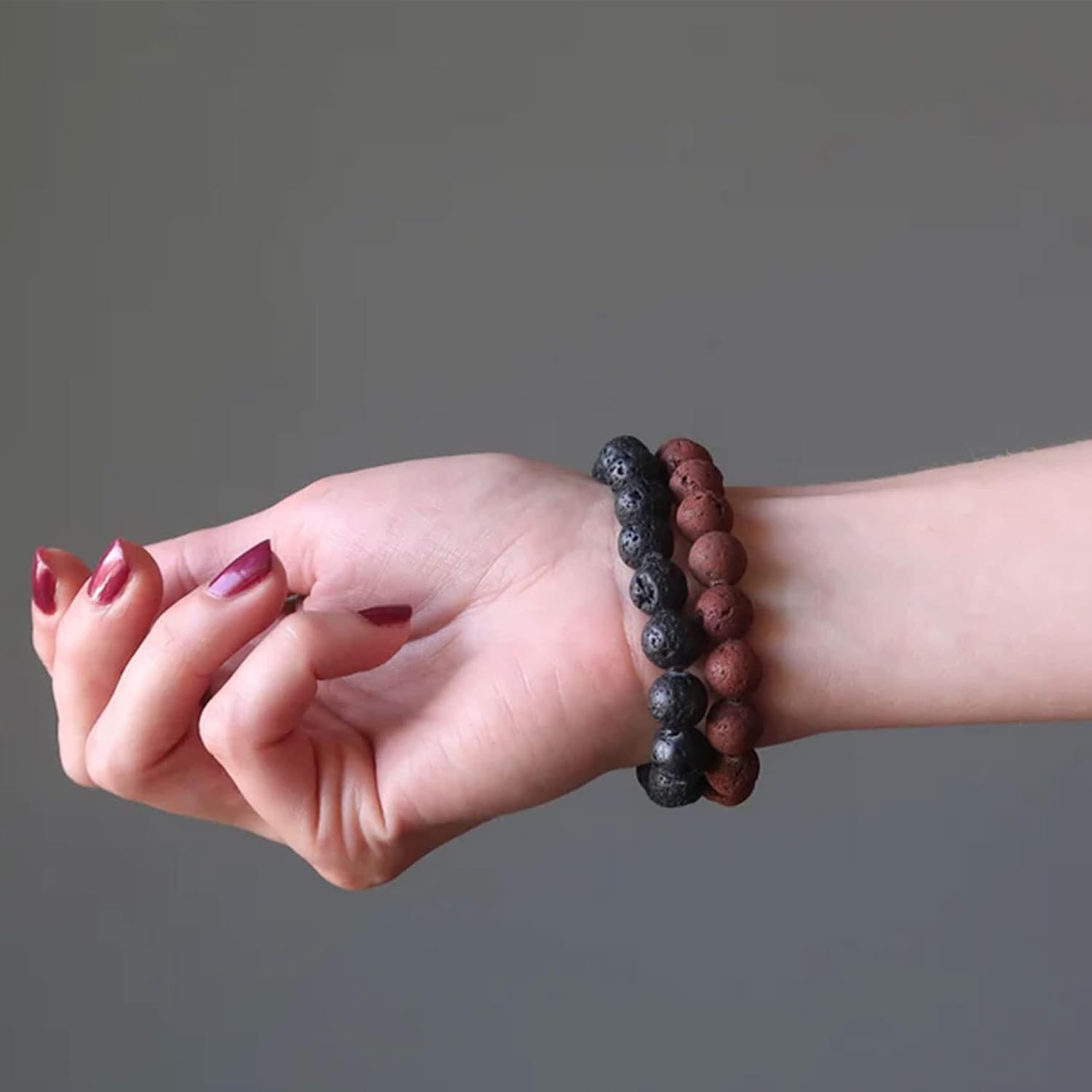 Thumbnail 5 de RANKEEF Perlenarmband Herren 8 mm
