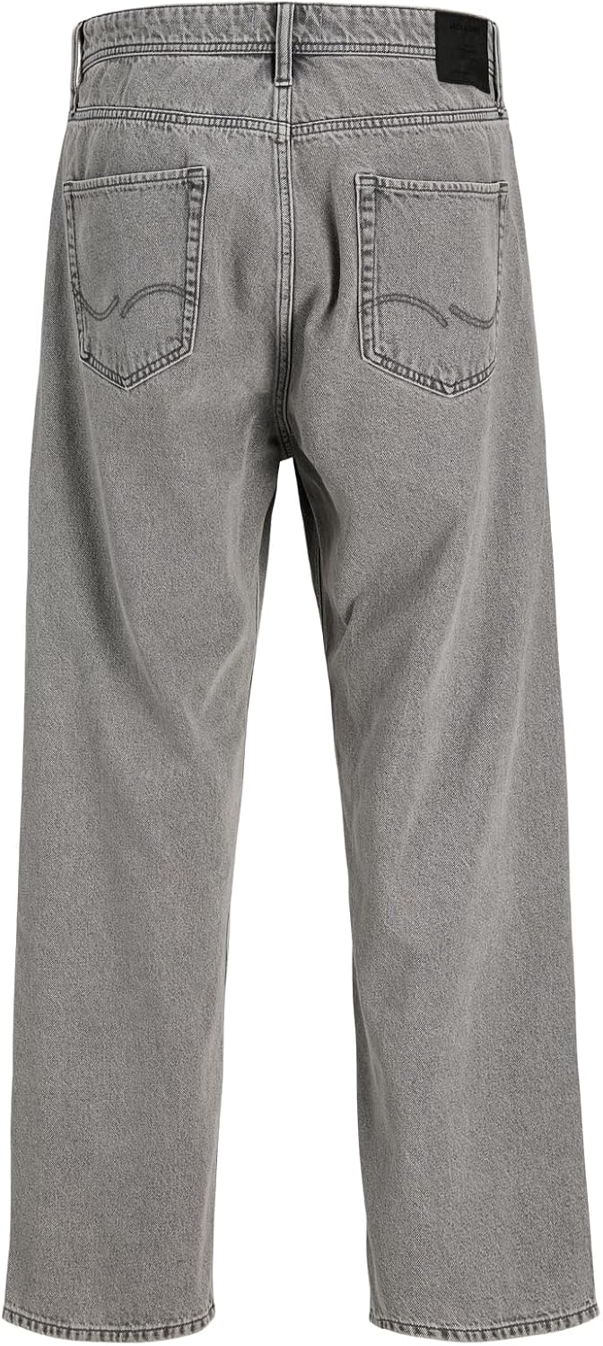 Detalle de Jack & Jones Jjialex Jjoriginal Sq 852 Noos — jean baggy en style smart casual homme
