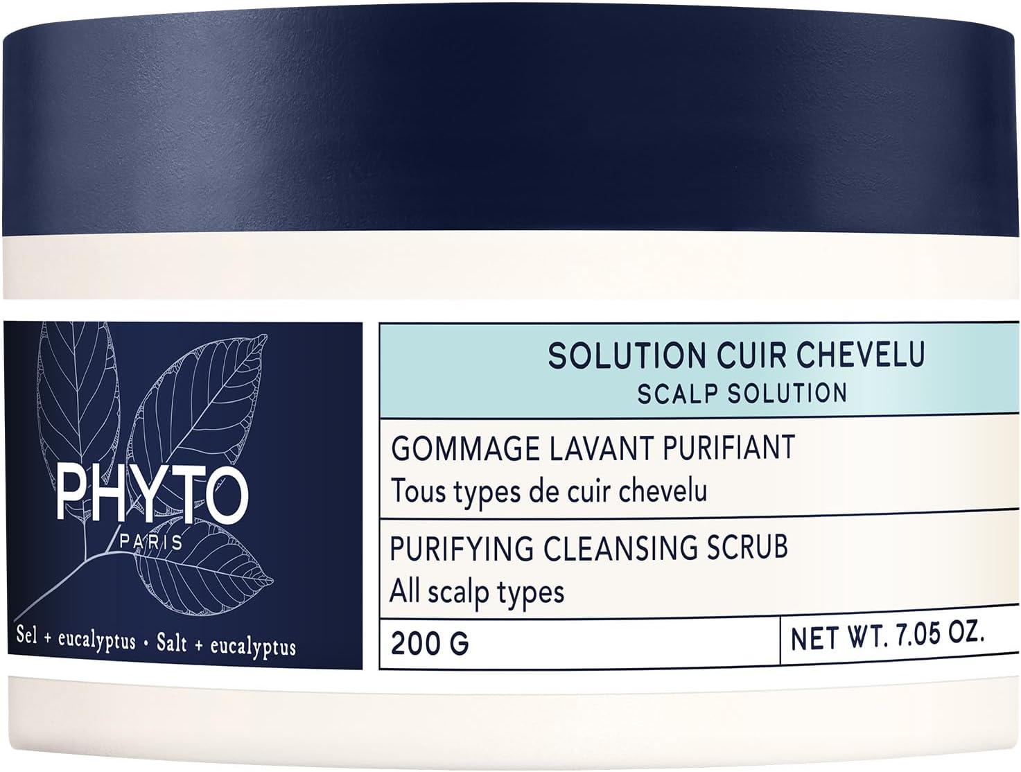 Detalle de Phyto Paris Solution Gommage Cuir Chevelu Lavant Purifiant – Exfolie, Purifie