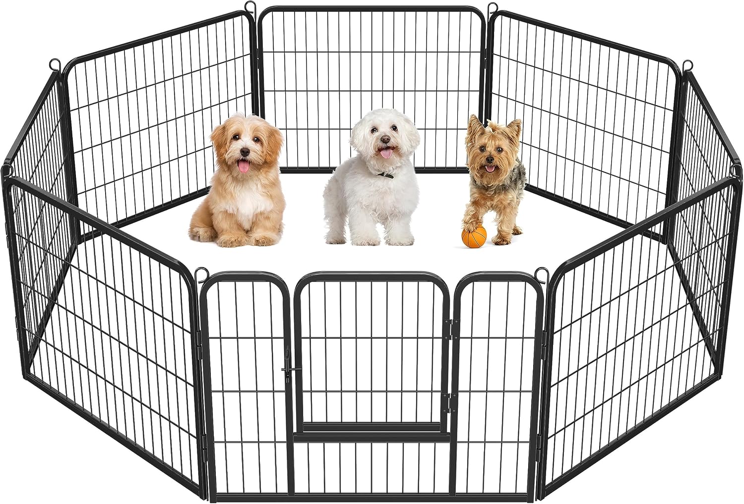 Detalle 2 de Yaheetech Parc pour chien 80 cm 🐕