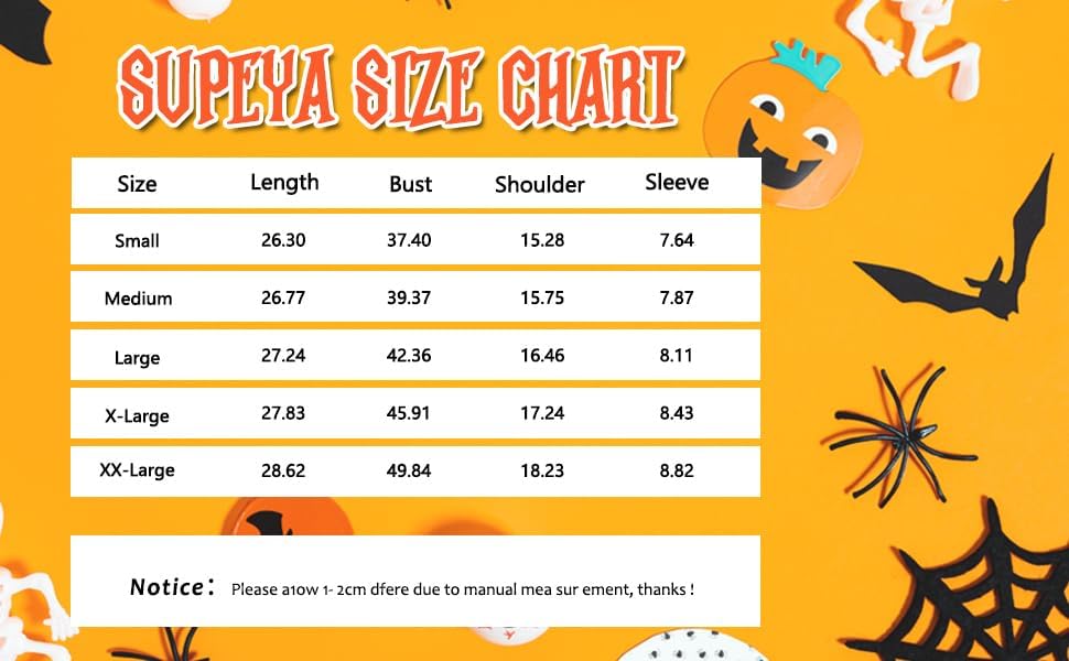 Detalle de SUPEYA Women’s Halloween Ghost Graphic T-Shirt, Short Sleeve Spooky Season Tee