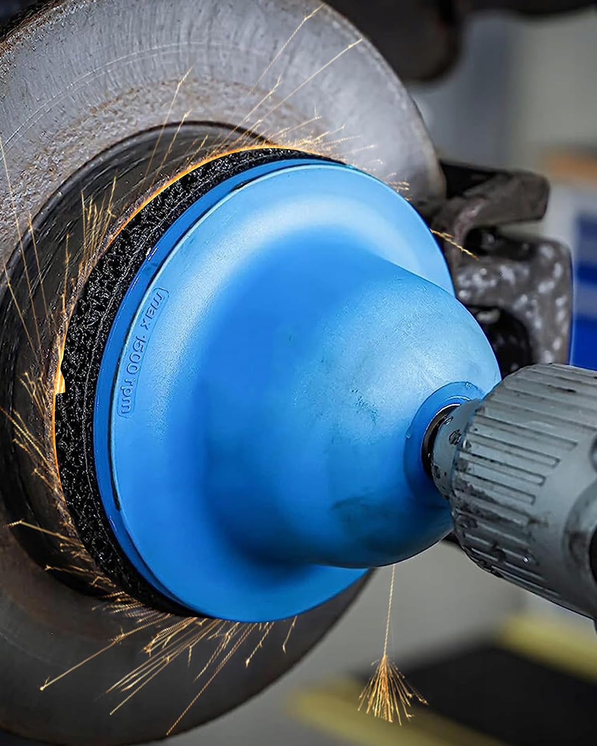 Detalle de GWAEPU 4-Teiliges Radnabenschleifer Auto – Innen Ø 90 mm, Außen Ø 150 mm, 1/2" Vierkantantrieb