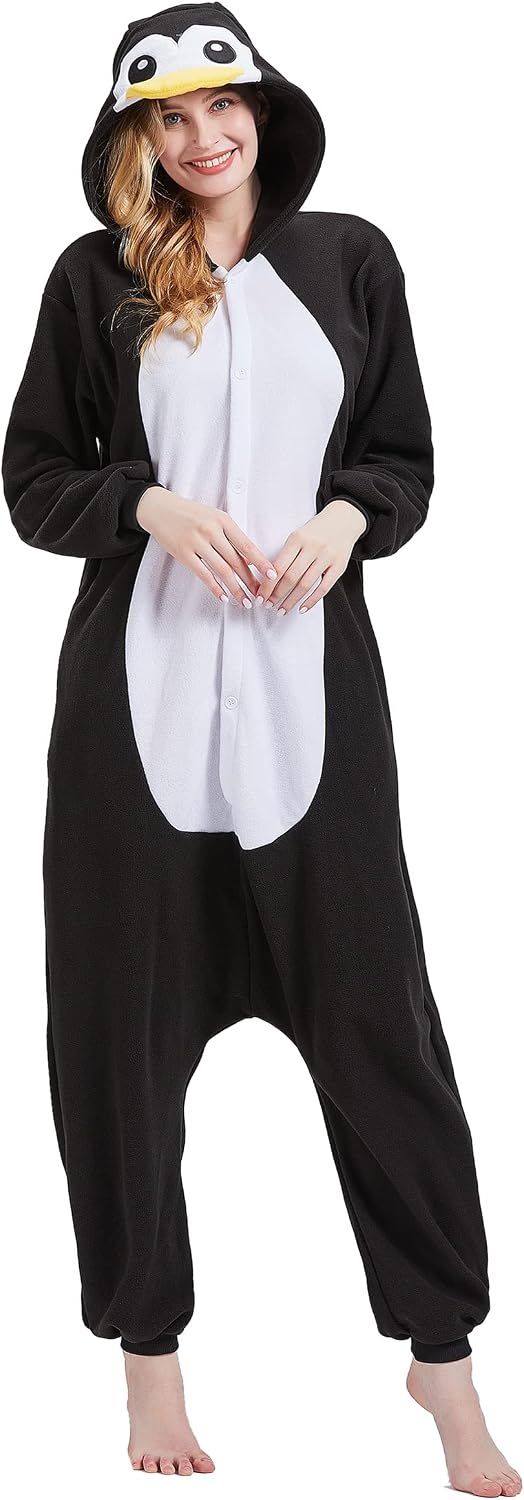 Thumbnail 6 de Magicalani Adult Dinosaur Onesie Pajamas, Polar Fleece, Hood and Pockets