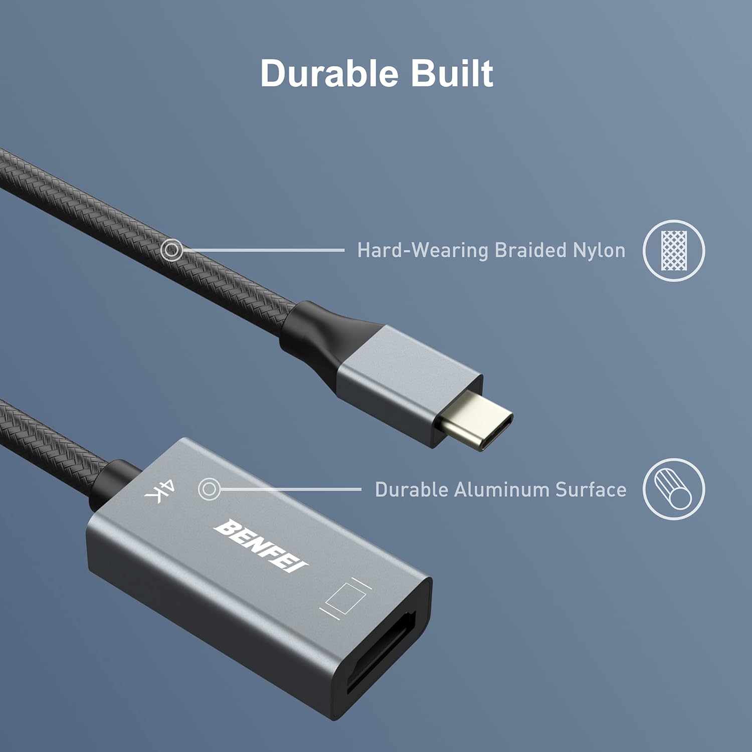 Thumbnail 5 de BENFEI Adattatore USB-C HDMI 4K 60Hz