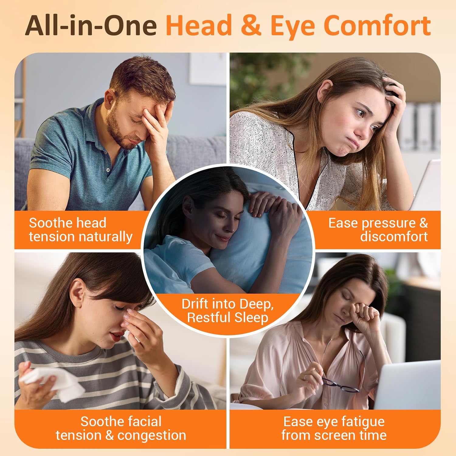 Thumbnail 3 de Comfytemp Migraine cap heat pad