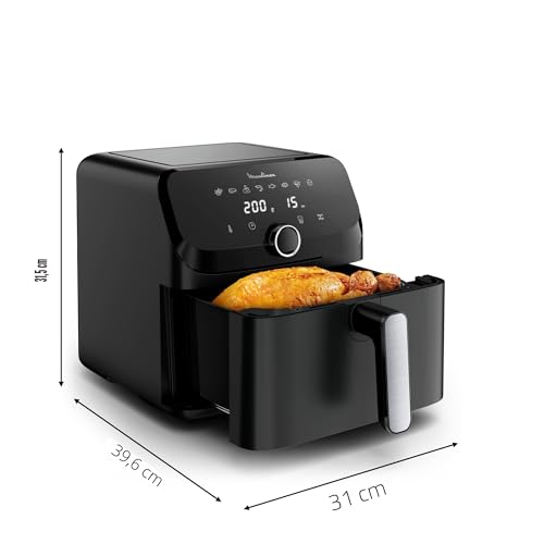Thumbnail 6 de Moulinex Easy Fry Mega air fryer – 7,5 L, 8 programmes, Noir