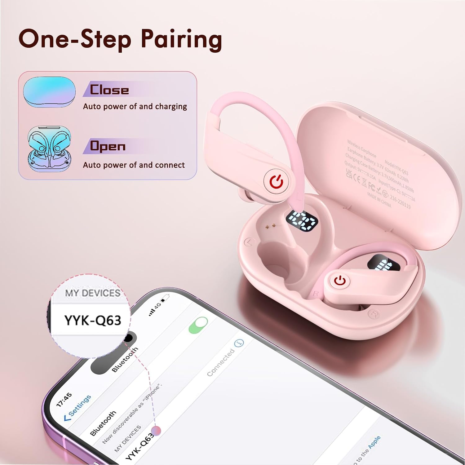 Detalle 2 de VNMN Wireless Earbuds YYK-Q63