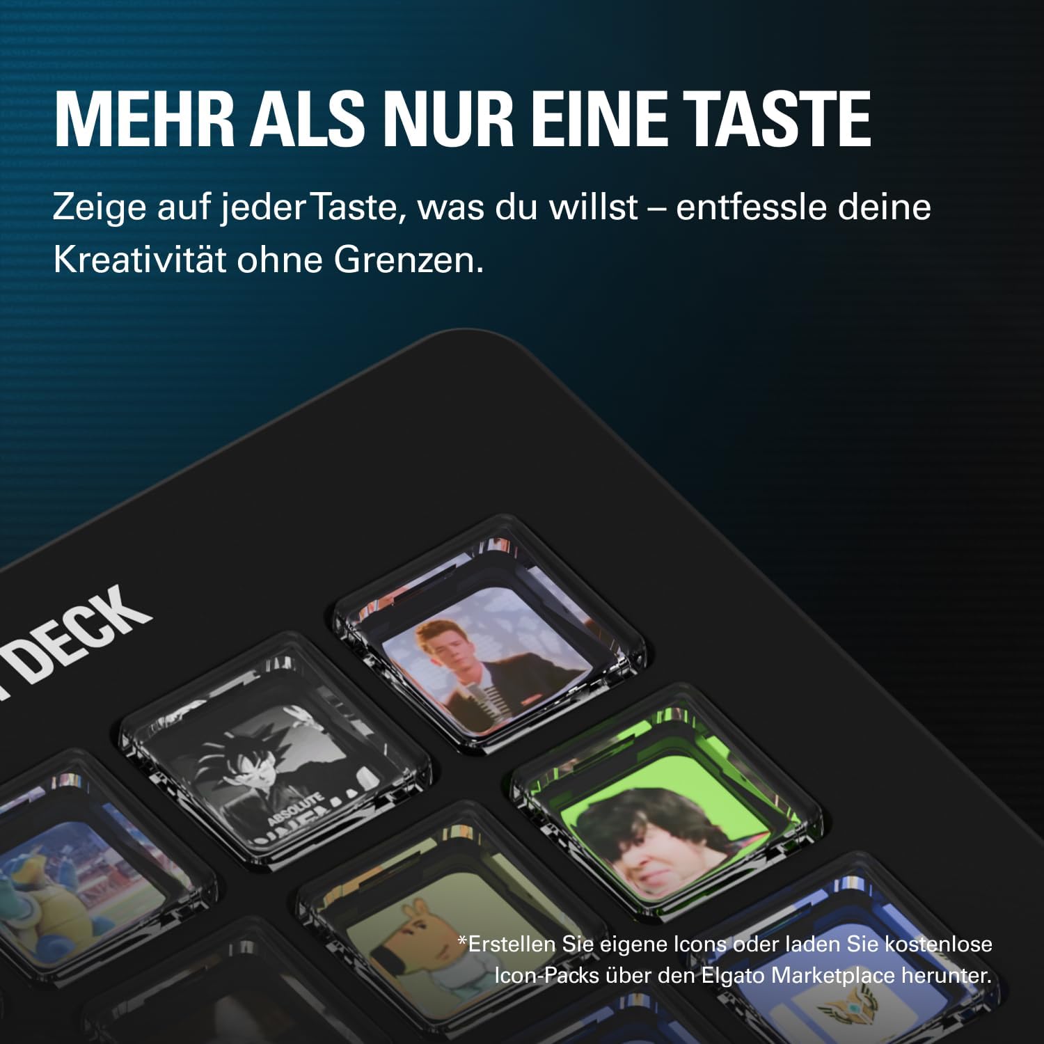 Thumbnail 6 de Elgato Stream Deck Scissor Keys für 10