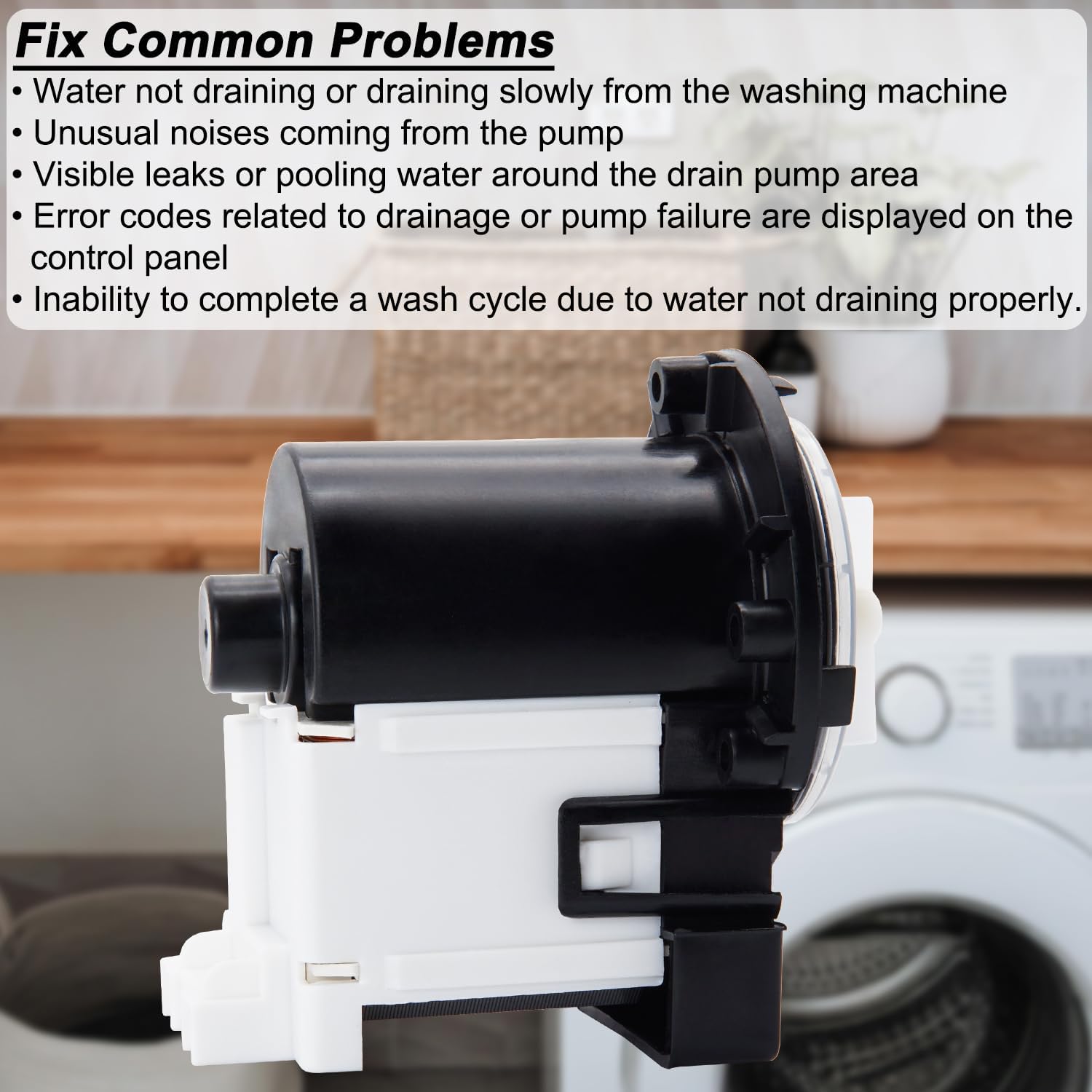 Thumbnail 3 de SupHomie 796.41283310, 796.41372210 & 796.41379210 Washer Drain Pump