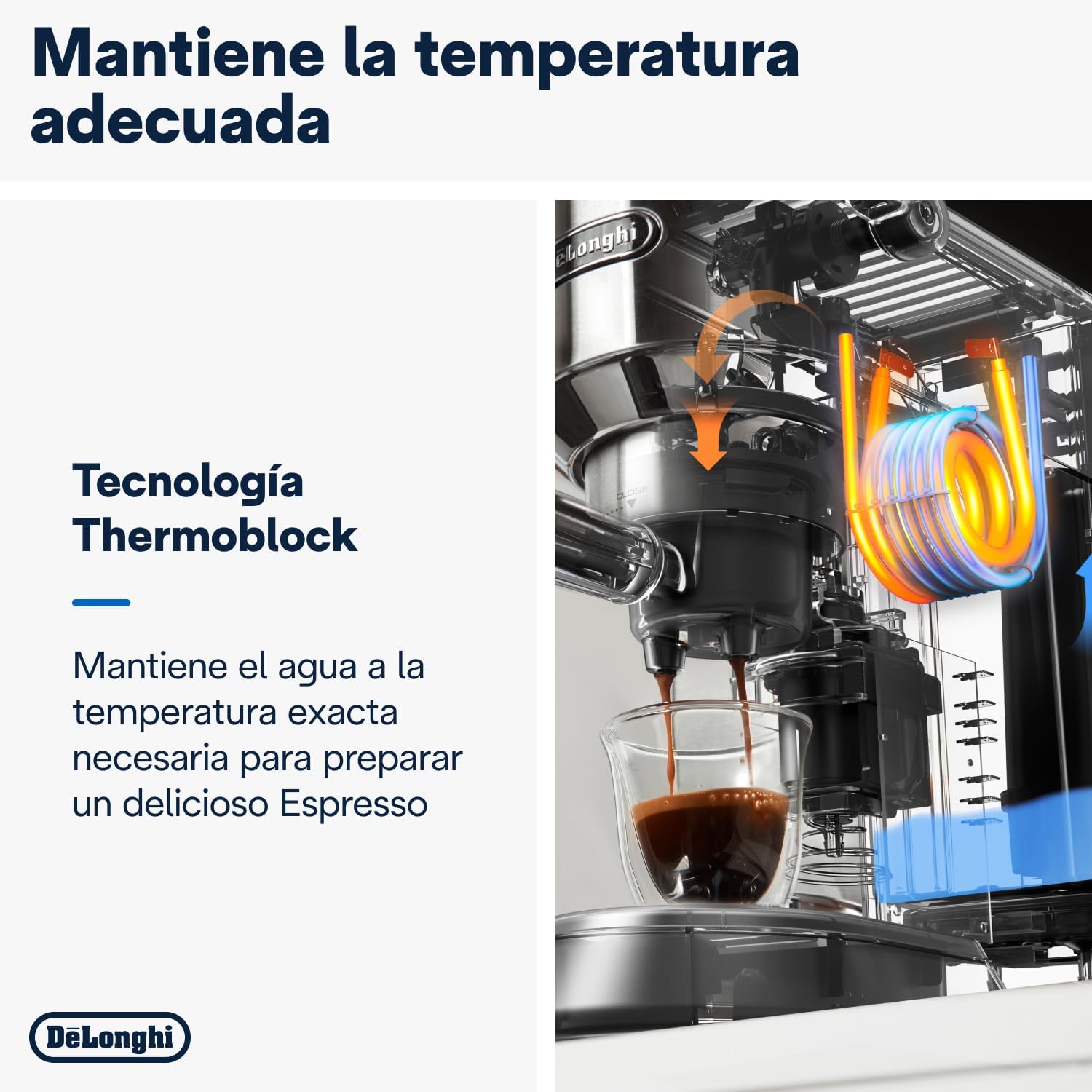 Thumbnail 3 de De'Longhi Dedica EC685.R - Cafetera Espresso 🍵 Elegante y Compacta