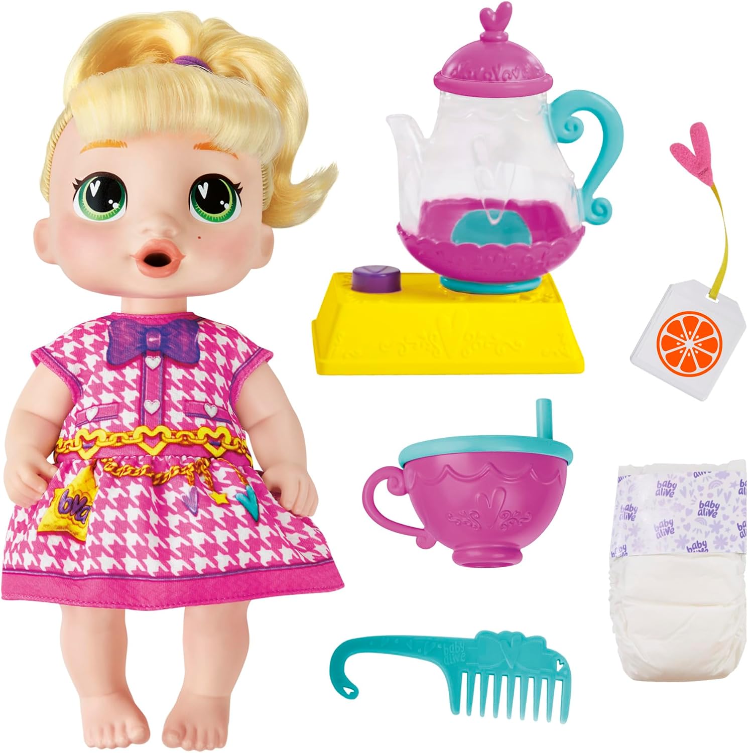 Detalle de Baby Alive poupée Interactive Boit et fait pipi