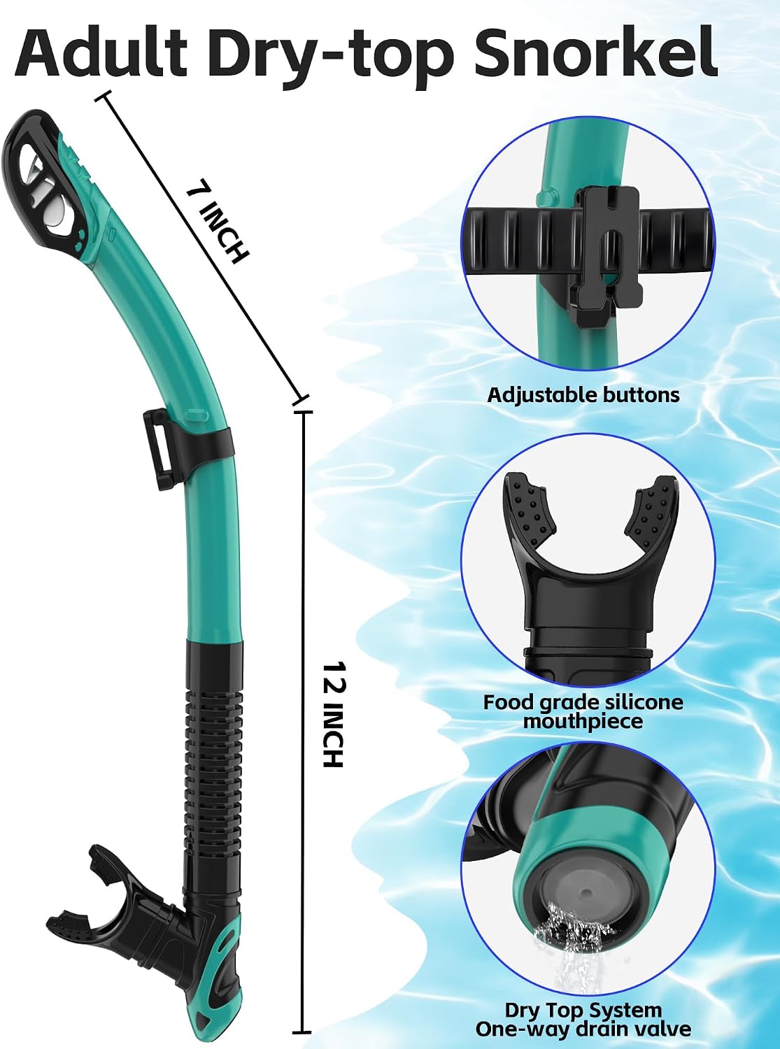 Detalle de Freela Snorkel Set with Silicone