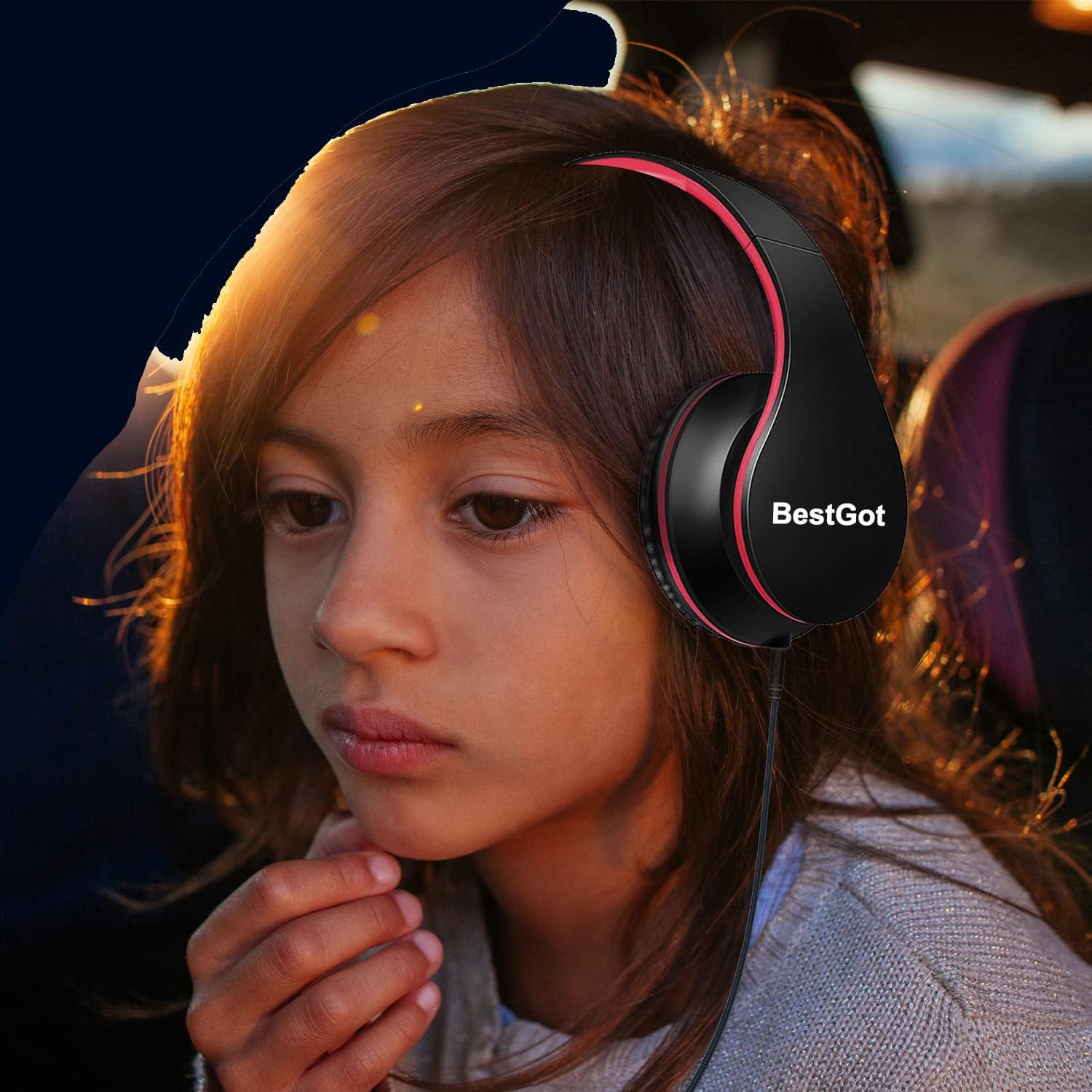 Thumbnail 5 de BestGot BT6002 Kids Bluetooth Headphones 60h