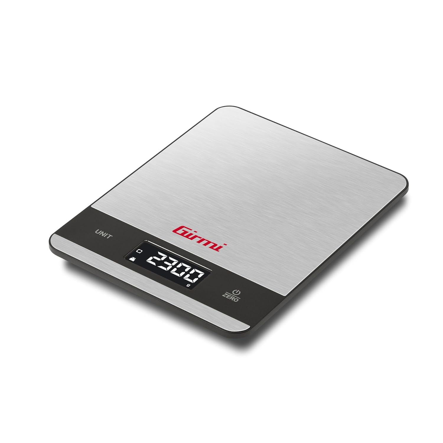 Detalle de Girmi PS05 Bilancia da Cucina Digitale – 5 kg, Piatto Inox, Tara