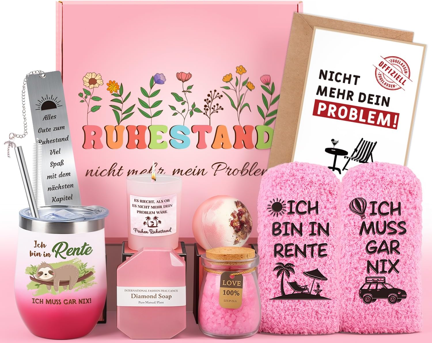 Detalle de Giftota Ruhestand Geschenk Box Frauen