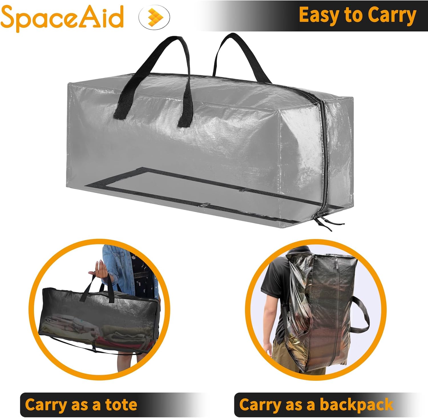 Thumbnail 3 de SpaceAid Heavy Duty Moving Bags 8-pack