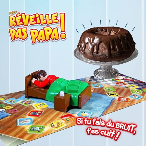 Detalle de Goliath Réveille Pas Papa – Jeu de société drôle pour enfants (à partir de 4 ans)