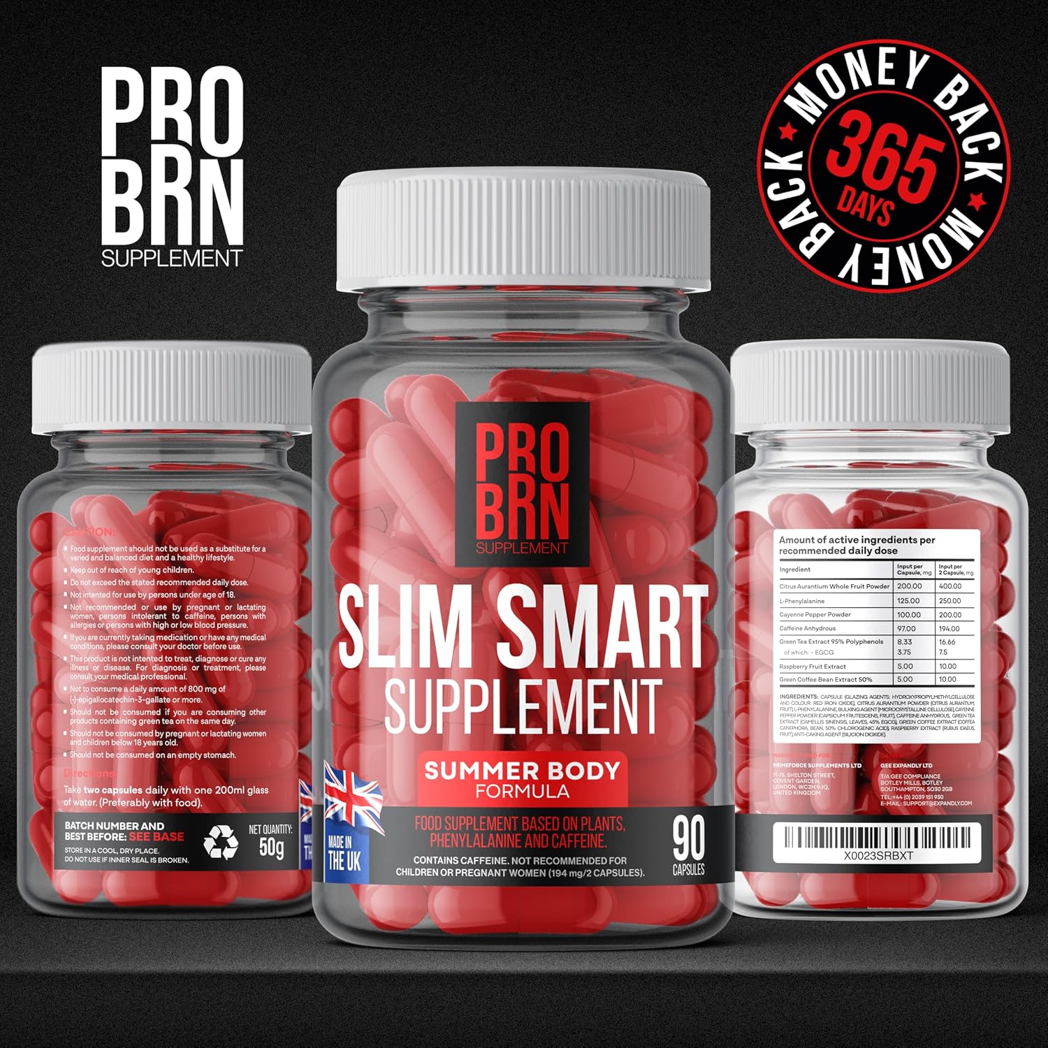 Thumbnail 6 de Pro BRN Slim Smart 90 capsules weight management ๐