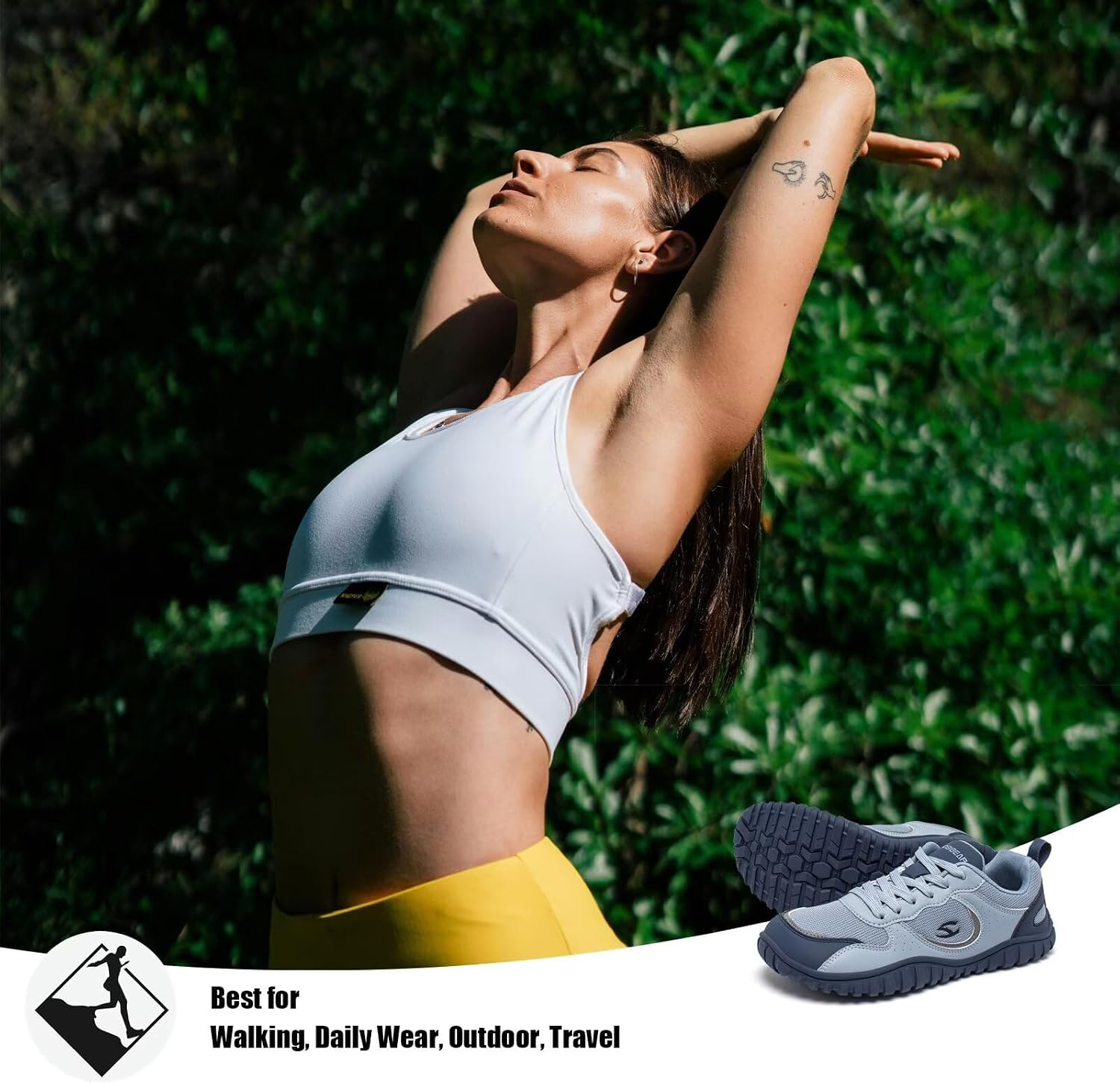 Thumbnail 5 de HOBIBEAR Barfußschuhe für Damen & Herren mit breiter Zehenbox – bequemer Trailrunning-Sneaker