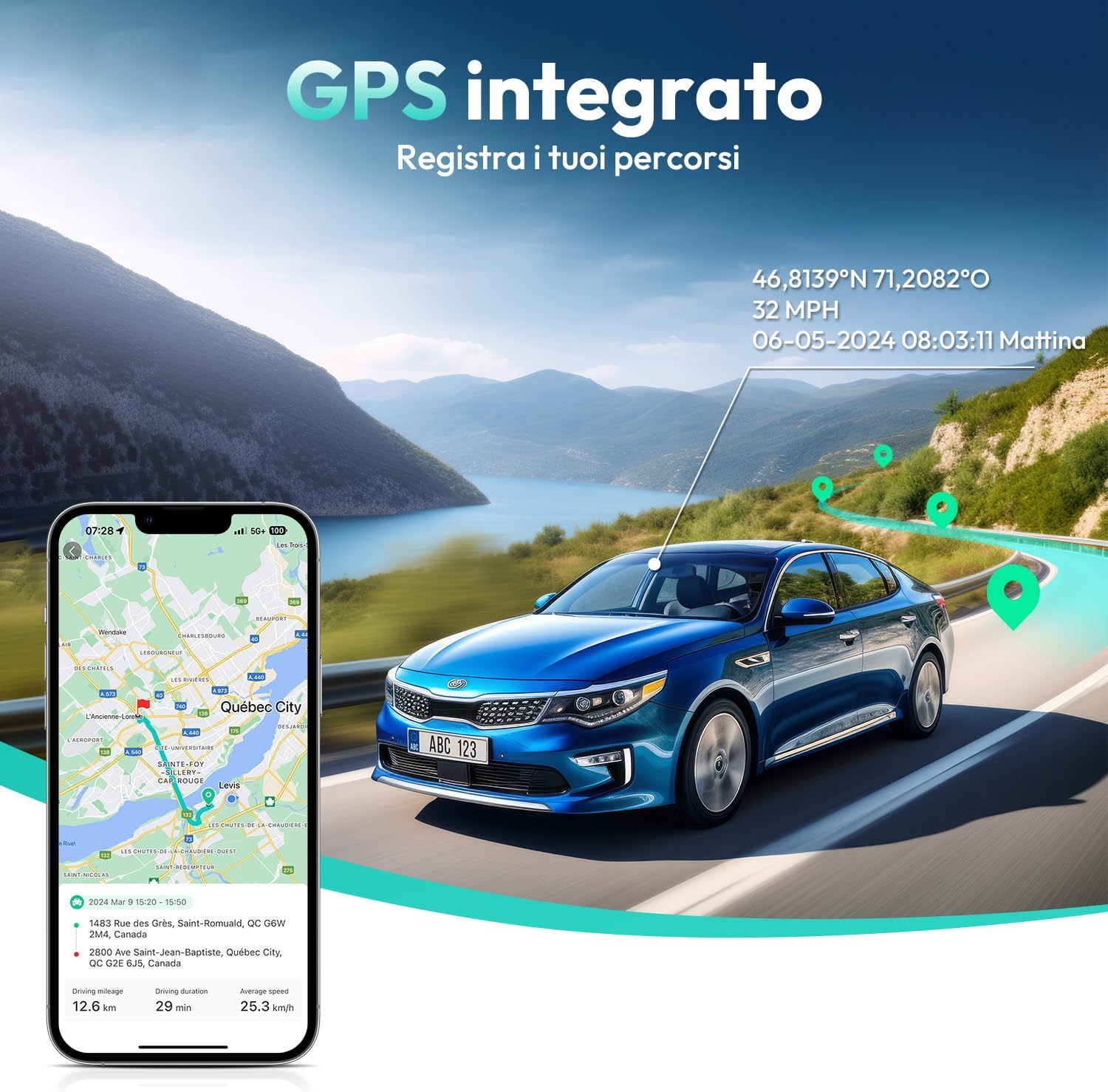 Thumbnail 6 de BOTSLAB G980H Dash Cam 4K per auto