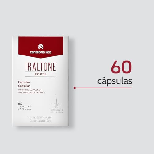 Thumbnail 6 de Cantabria Labs - Iraltone Forte - 60 Cápsulas - Fortalece Cabello y Uñas - Manejo Caída Capilar Aguda - Sin Gluten