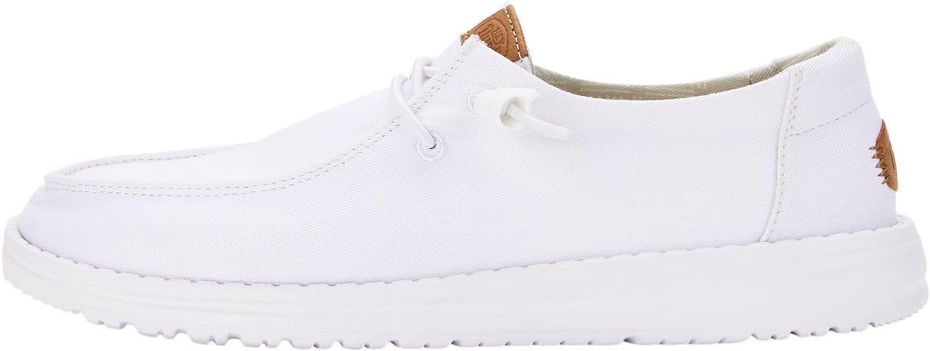 Detalle de Hey Dude Wendy Stretch Canvas Damen – Slip-On Ballerinas