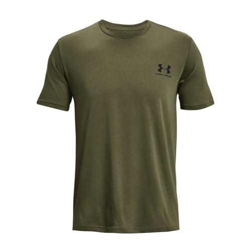 Detalle de Under Armour Ua Sportstyle Lc Ss Camiseta, Marine Od Green, L Hombre