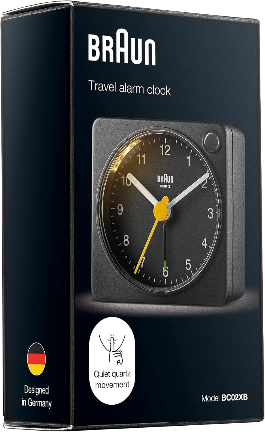 Thumbnail 6 de Braun BC02XB: Klassischer analoger Reisewecker mit Schlummerfunktion und Licht