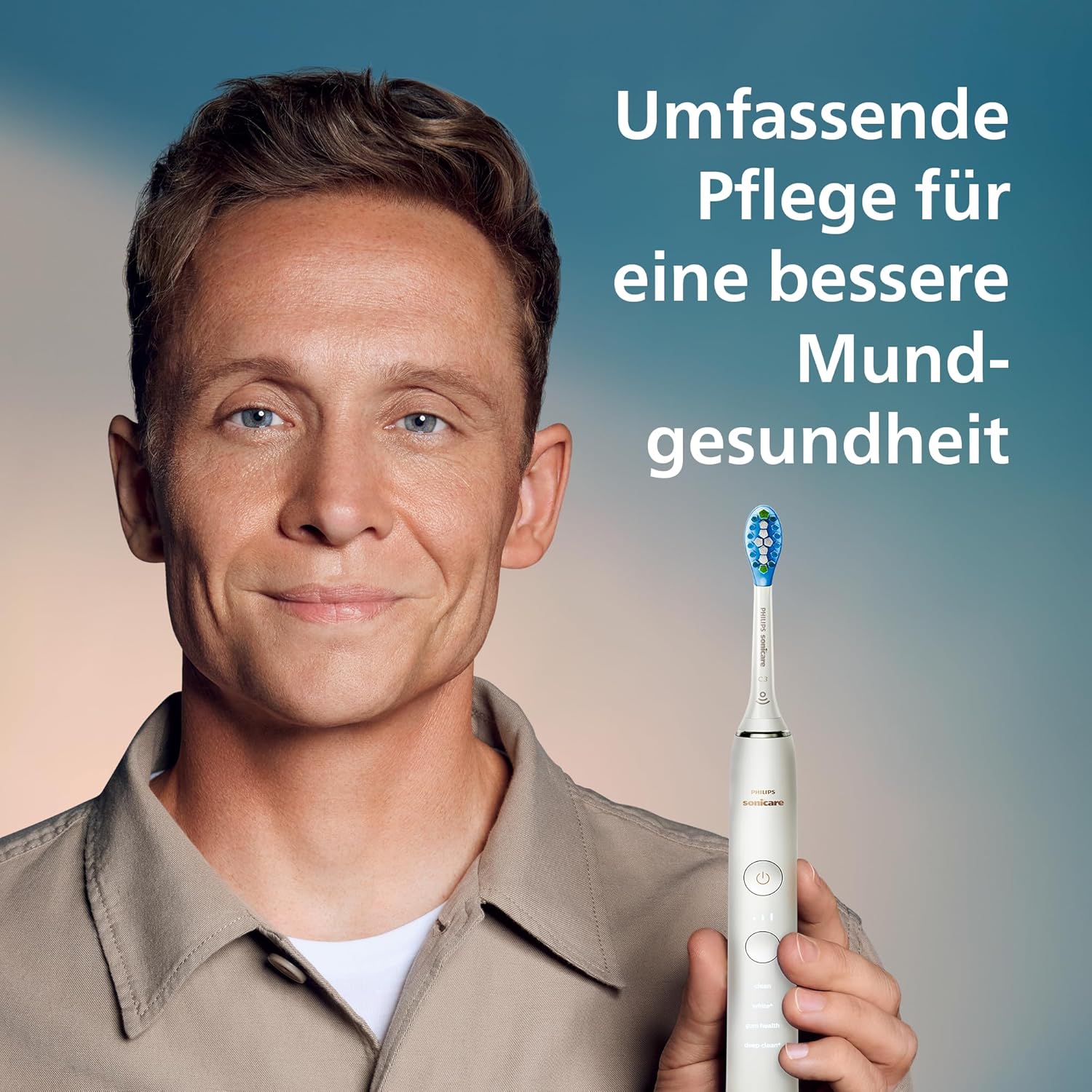 Thumbnail 1 de Philips Sonicare DiamondClean Smart 9400 (HX9917/88) – Schallzahnbürste mit App, Drucksensor und wechselnden Bürstenkopfen